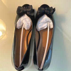 JRenee NEW black patent leather heels NEW